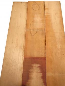 3x Kirschbaum Holz Kirschholz 102x20,5cm x 21-23mm #T5 
