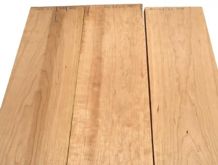 3x Kirschbaum Holz Kirschholz 102x21cm x 23mm 