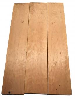 1x Kirschbaum Holz Kirschholz 102x20-21cm x 48mm 
