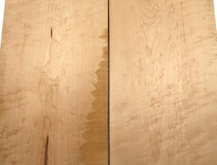 1x Vogelaugenahorn Holz Vogelaugen Tonholz 77x20,5cm x 28-30mm 