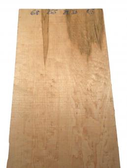 1x Vogelaugenahorn Holz Vogelaugen Tonholz 68x25,5cm x 29-30mm 