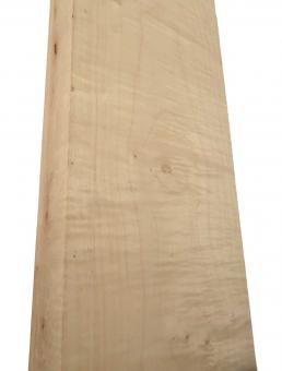 Ahorn Riegel Holz Riegelahorn curly Maple 58x18cm x 50mm 
