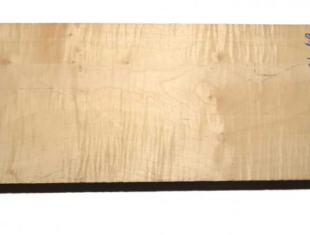 Ahorn Riegel Holz Riegelahorn curly Maple 61x18cm x 50mm 
