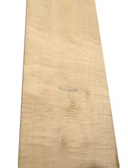 1x Ahorn Riegel Holz Riegelahorn curly Maple 66x18cm x 50mm 