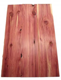 3x Aromatische Rotzeder Zeder Holz 91x20cm x 24mm #Q3 