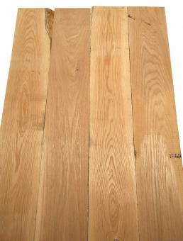 4x Eichenholz Brett Eiche Holz 93x15-16cm x 21-23mm #F4 