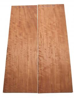 1x Bubinga Holz Rosenholz Brett 74x24cm x 23mm 