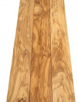 3x Olivenholz Brett gehobelt 102x9,5cm x 24mm #D1 Originalfotos 