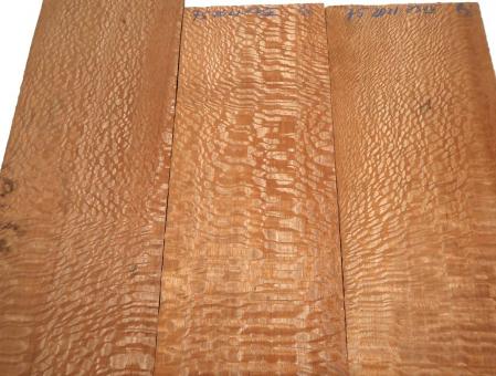 1x Perlholz Holz Lacewood Tonholz 75x20-21cm x 23-25mm 