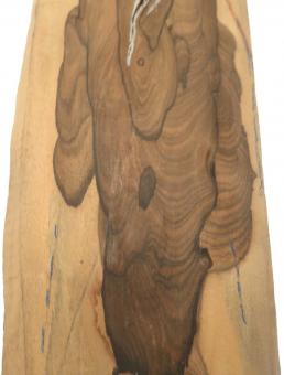 1x Ziricote Holz Zirikote Edelholz 95x25-30cm x 21-24mm 
