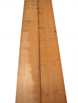 2x Kirschbaum Holz Kirschholz 139x15,5cm x 45-47mm 