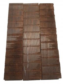 3x Wenge Holz Wengenholz DIY 51x10,5cm x 45-47mm 