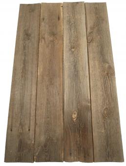 4x Altholz Brett recyceltes Holz 90x13,5cm x 20mm #P1 