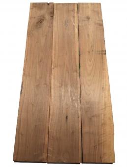 1x Nussbaum Holz Walnuss 91x15cm x 49mm 