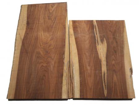 1x Palisander Holz Morado Santos 66x35-37cm x 51mm #66 