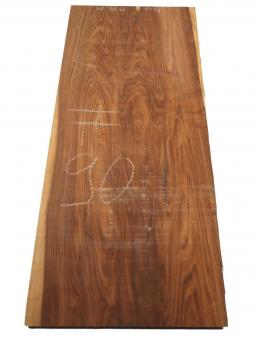 1x Palisander Holz Morado Santos 90x39-44cm x 51-52mm 
