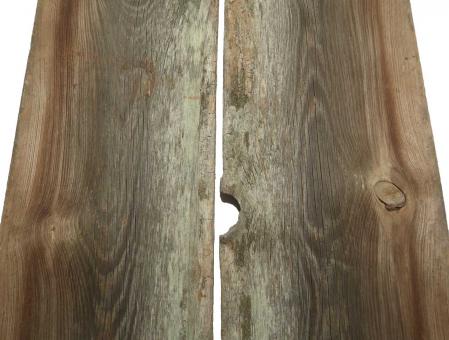 2x Altholz Brett recyceltes Holz 100x29cm x 20mm #P8 