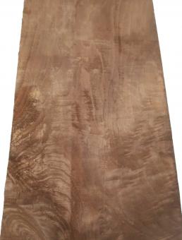 1x Nussbaum Pyramide Riegel Holz Maser 59x29cm x 25-26mm 
