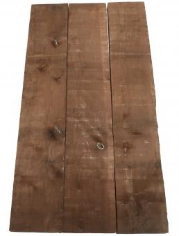 3x Walnussholz Nussbaumholz 91x16cm x 26-27mm #L6 