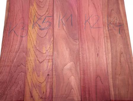 1x Amarant Holz Purpleheart Brett 92x15,5cm x 25-26mm #K4 