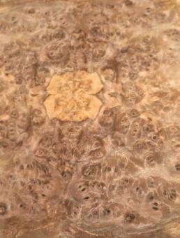 Nussbaum Wurzelholz Furnier Maser 40x15-17cm 24 Blätter 
