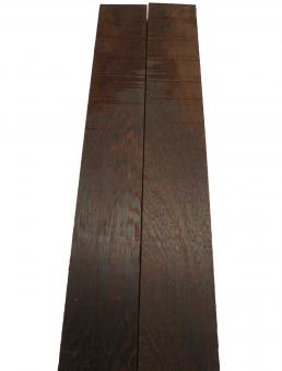 2x Wenge Holz Wengenholz DIY 76x10,5cm x 46-47mm 