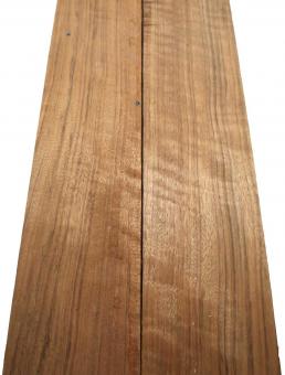 2x Amazakoue Riegel Holz Mutenje Curly 92x13,5cm x 35-36mm 