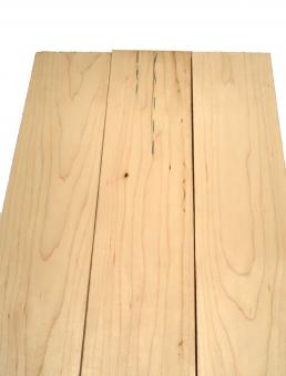 3x Ahornholz Ahorn Holz Brett A/B 91x11cm x 24mm #S9 
