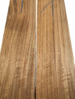 2x Amazakoue Riegel Holz Mutenje Curly 92x11cm x 34-36mm #1 