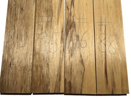 1x Black Limba Holz Frake Ofram 89x18,5cm x 48mm #89 