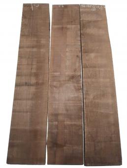 3x Walnussholz Nussbaumholz 92x17,5cm x 25-27mm #C3 