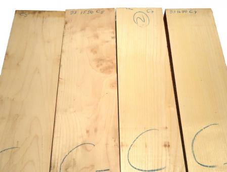 1x Ahornholz Ahorn Kantel Bergahorn Holz DIY 93x15cm x 50mm #C5 