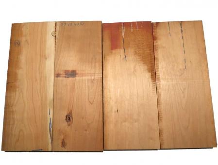 2x Kirschbaum Holz Kirschholz 52x21,5cm x 48mm #52 