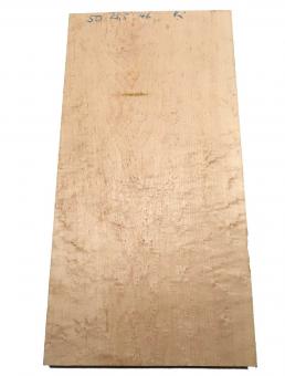 1x Vogelaugenahorn Holz Vogelaugen Tonholz 50x25,5cm x 46mm 