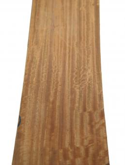 1x Zitrone Riegel Holz Satinwood Ceylon 118x17-20cm x 16-18mm 