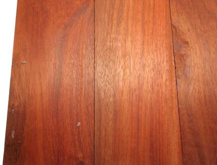 3x Padouk Holz Paduk Leisten Padauk 77x15,3cm x 23mm #E1 