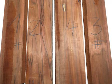 1x Tineo Holz Indischer Apfelbaum 67x13,5cm x 41-50mm #2 