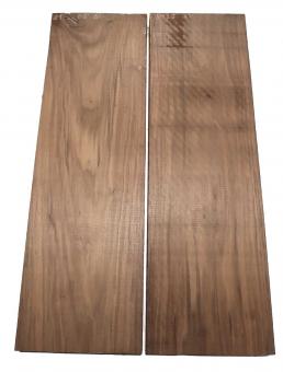1x Walnussholz Nussbaumholz Bohle 81x25cm x 50mm 