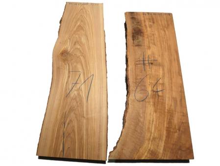 1x Olivenholz Brett Olivenbaum Holz 71x18-25cm x 52-53mm #71 