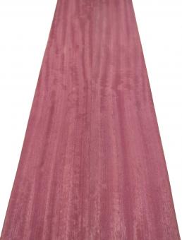 Amarant Furnier Riegel Curly Purpleheart 260x15cm 2 Blätter 