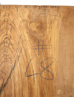 1x Olivenholz Holz für Epoxid 58x34-48cm x 53-54mm #58 