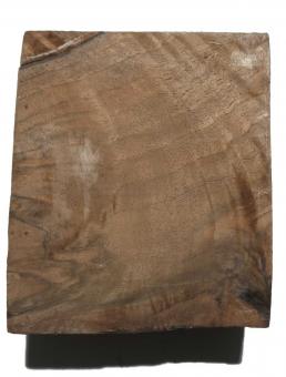 1x Nussbaum Wurzelholz Maser 18x15cm x 70-75mm 