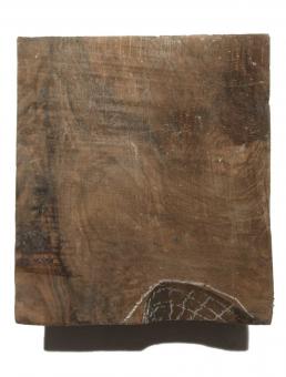 1x Nussbaum Wurzelholz Maser 18x16cm x 70-77mm 
