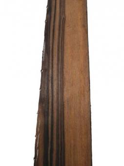 Makassar Ebenholz Brett Macassar ebony 121x8/10cm 18/19mm 