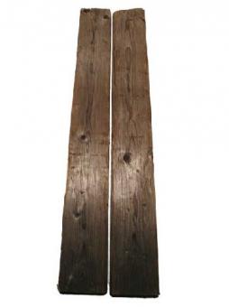 2x Altholz Balken recyceltes Holz recycling 107x13,5cm 40mm 