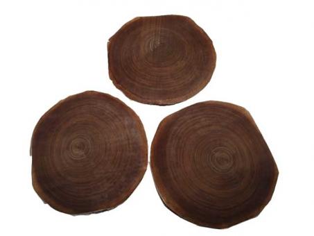 Nussbaum Hirnholz Furnier Crosscut dünn mit Vlies 2x 50-55cm 