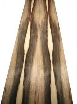 Feuertulpen Furnier Holzfurnier X4 251x22/23cm 2 Blätter 