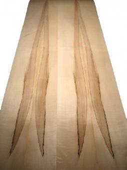Ahorn Furnier Ahornholz mit Kern wild 3M 280x32/34cm 1 Blatt 