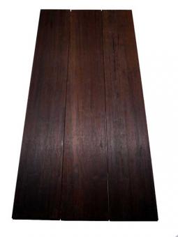 Bambus Brett schwarz Holzbrett Platte Schokoboo 92x24cm 17mm 