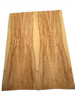 Oliven Holzfurnier Olivenholz wild Z2 77x27-28cm 4 Blätter 